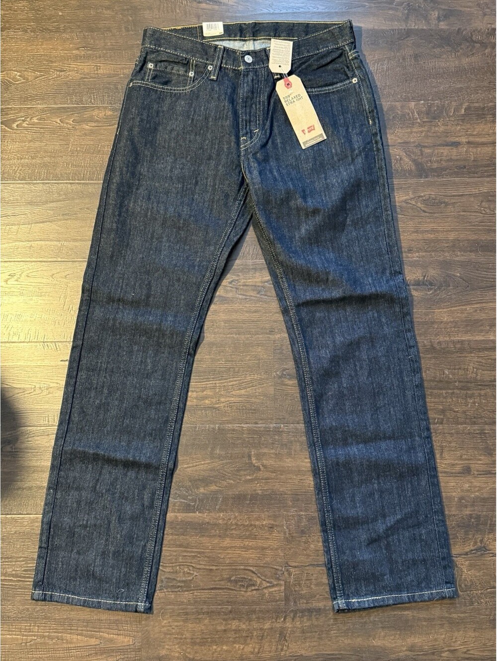 Levi’s 559 Relaxed Straight Jeans Men’s 31x32 Dark Rinse Indigo Blue NWT